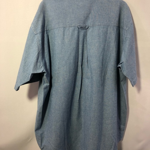 NWOT Gant USA Chambray pocket shirt L - Picture 6 of 8